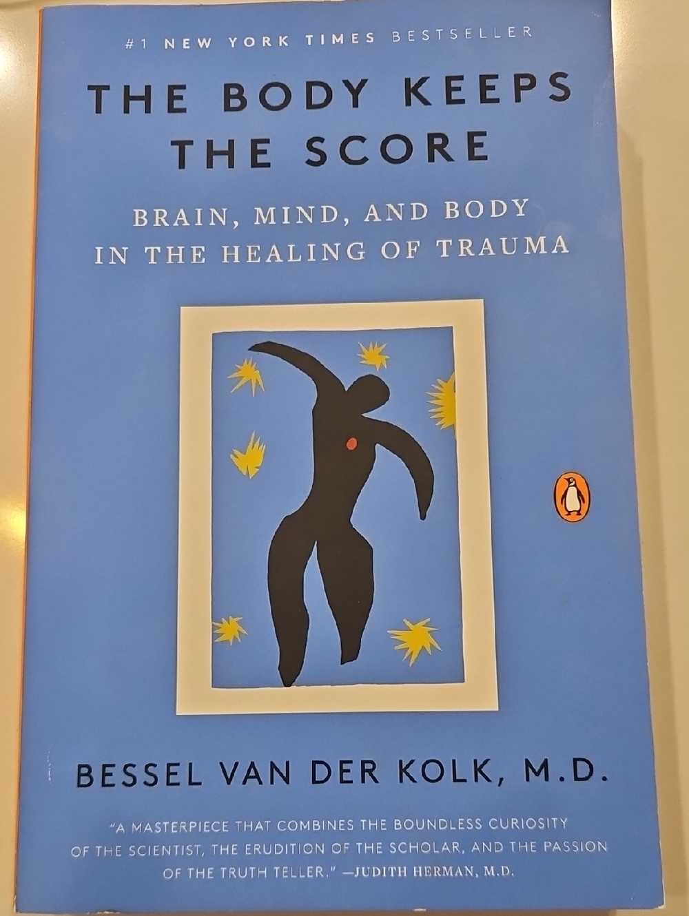 The Body Keeps the Score by Bessel van der Kolk - Blue Cover